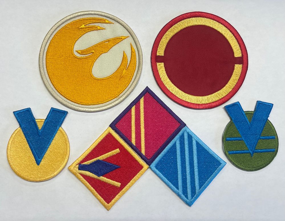 Sabine patches Set of 5