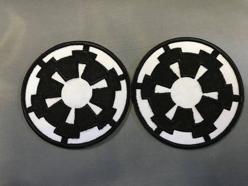 Baron Fel Cog patches embroidered (set of 2)