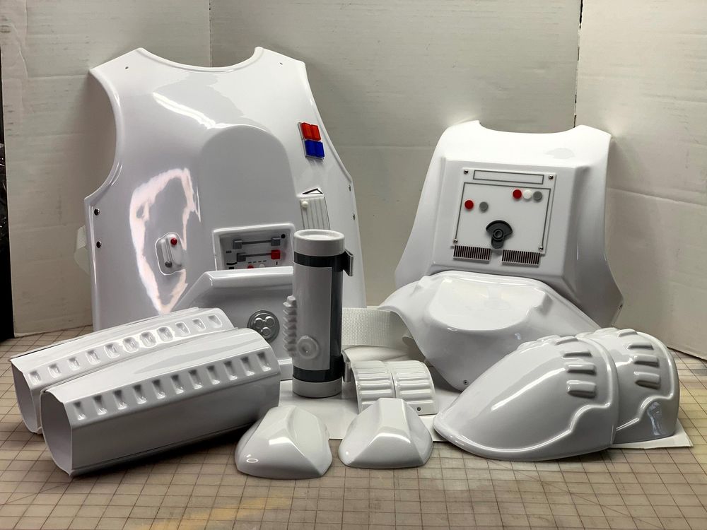 Empire Strikes Back Snow Commander Kit Built